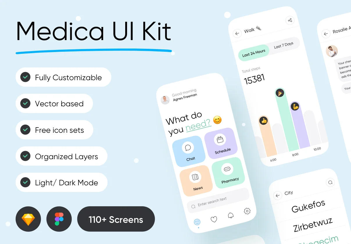 Medica - Medical UI Kit