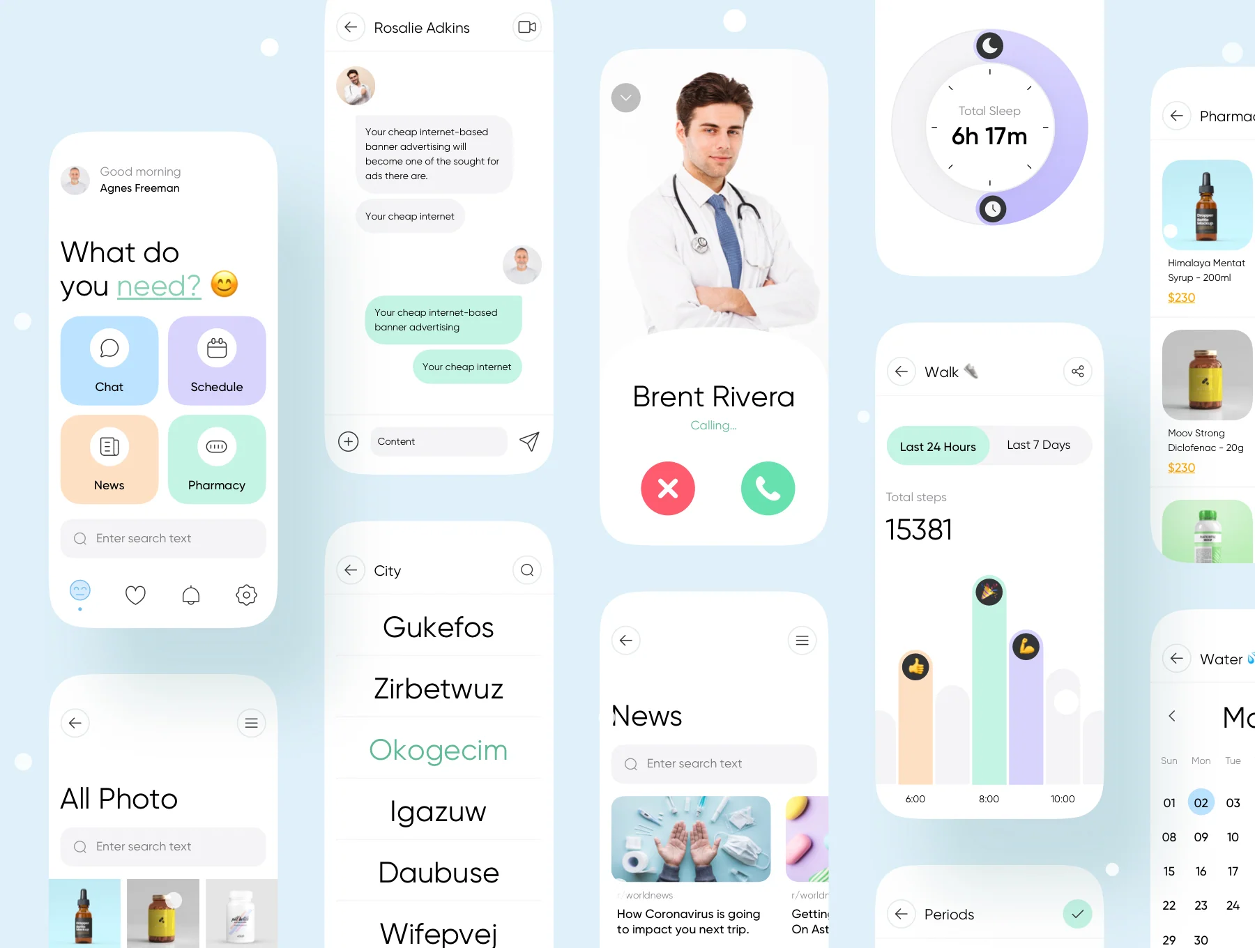Medica - Medical UI Kit 3