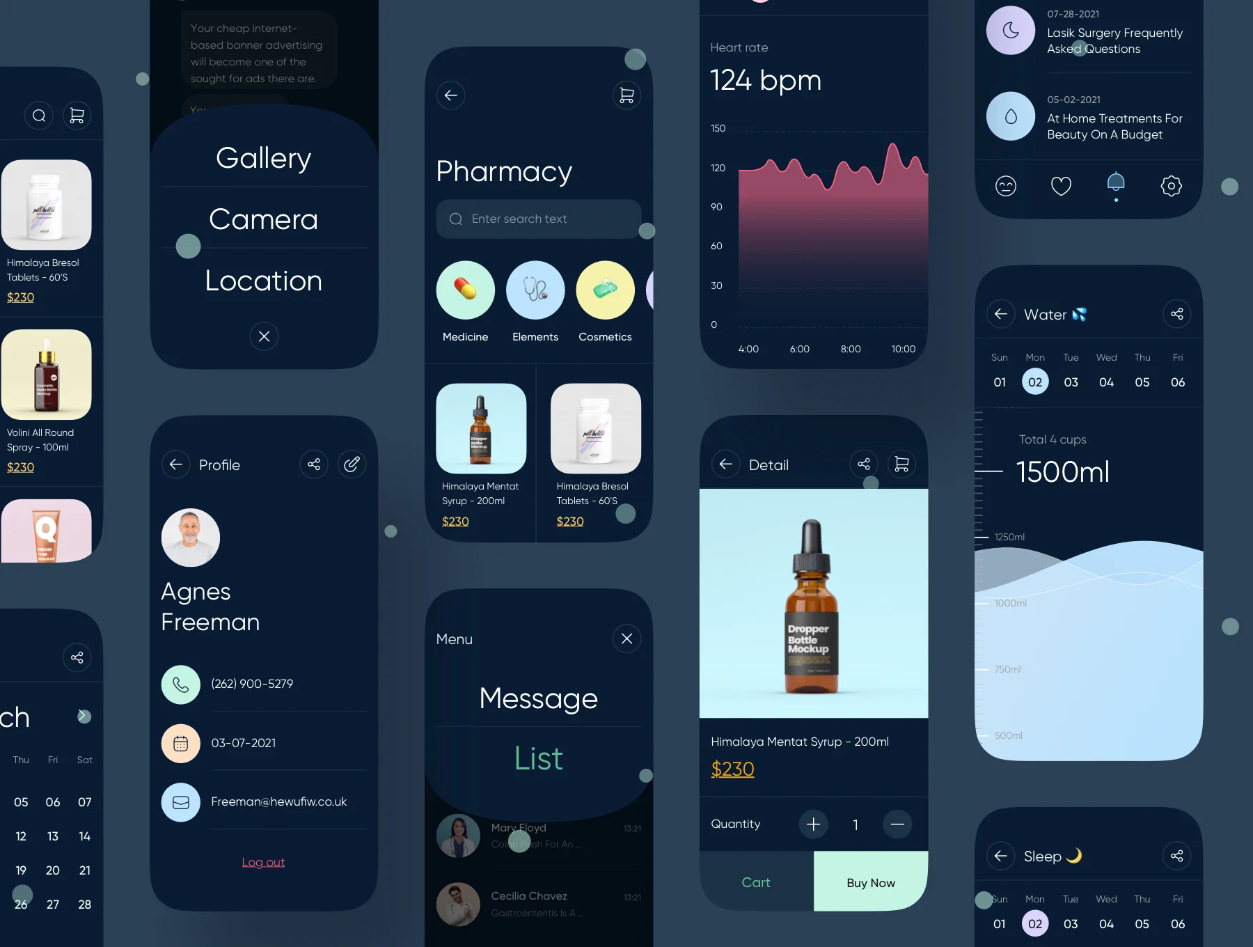 Medica - Medical UI Kit 4