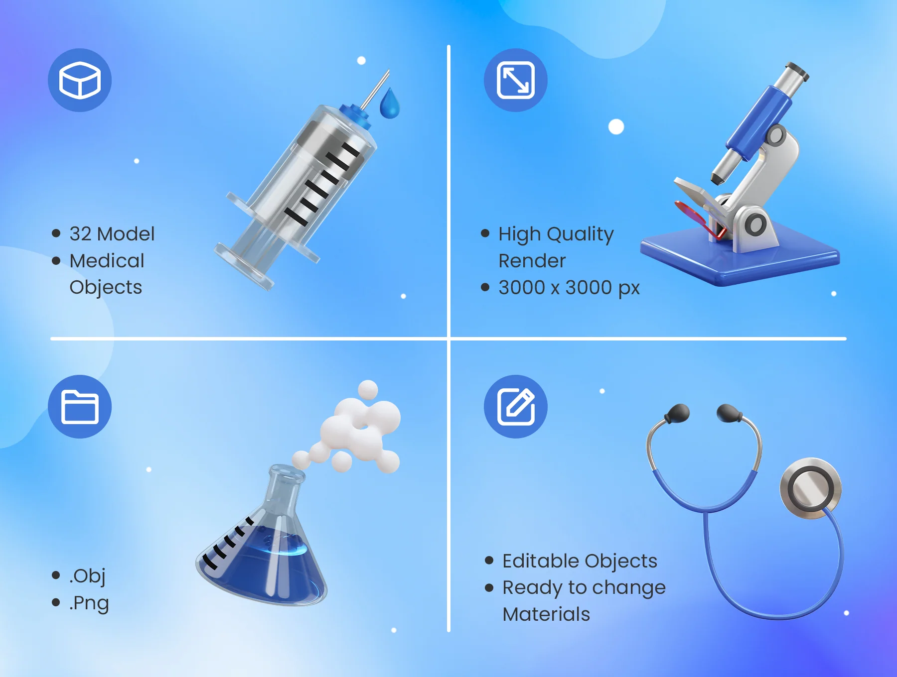 Medical 3D Icons 2
