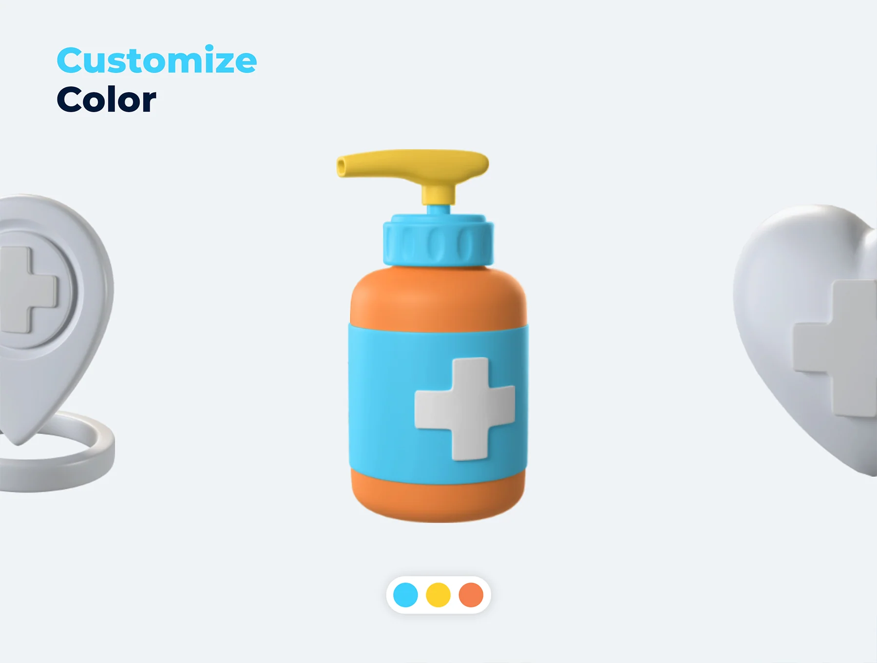 Medical 3D Icons 3