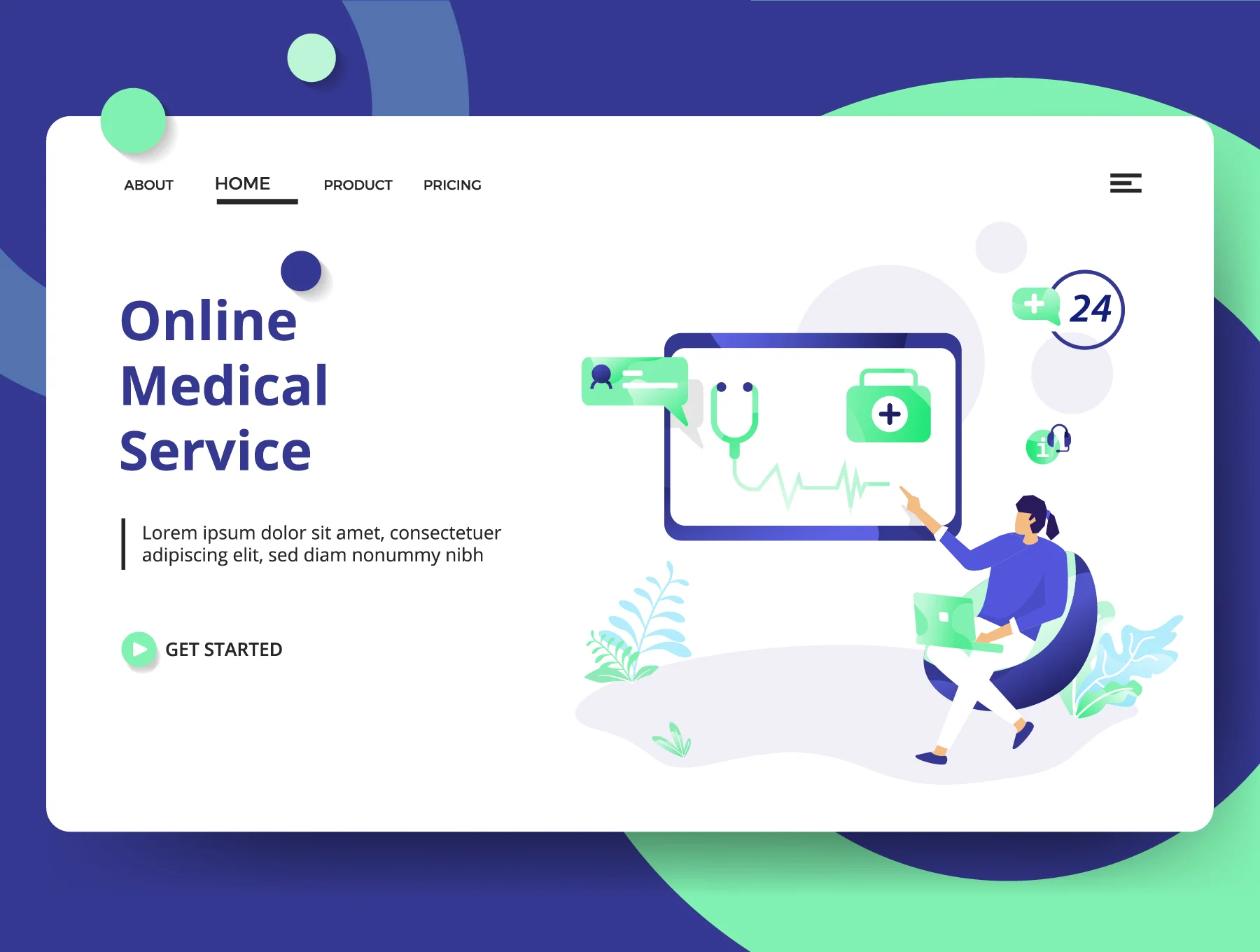 Medical And Health set Illustration vol 1