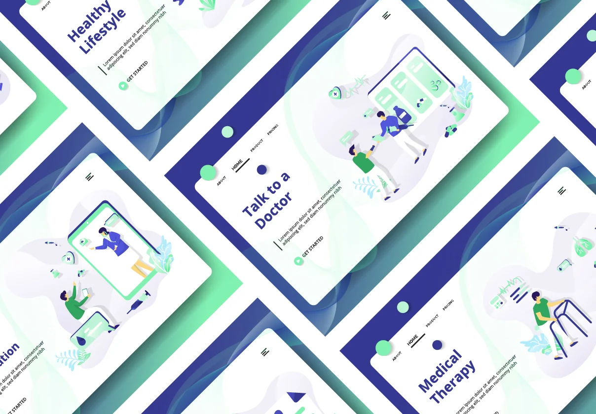 Medical And Health set Illustration vol 2