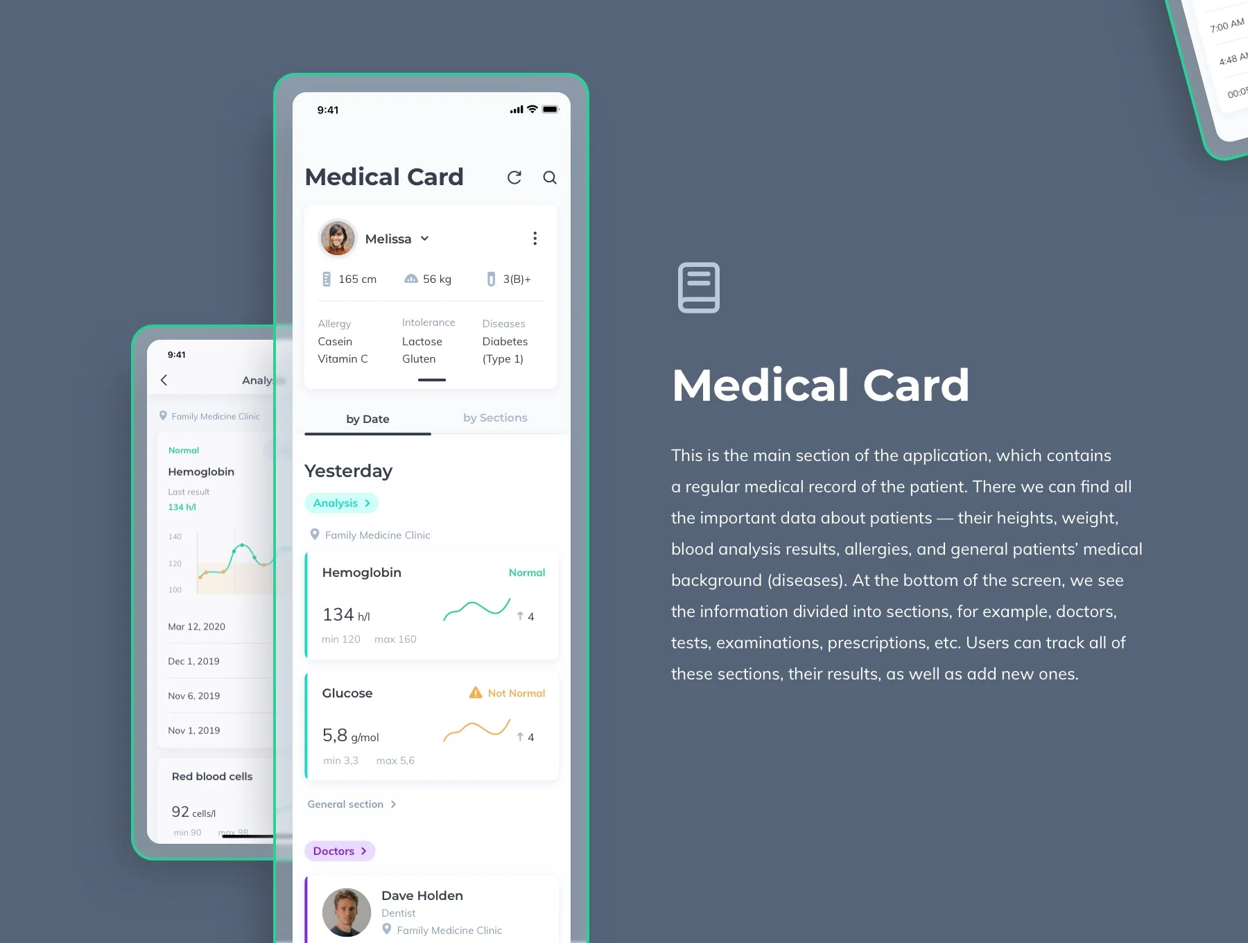 Medical App UI kit for iOS 3