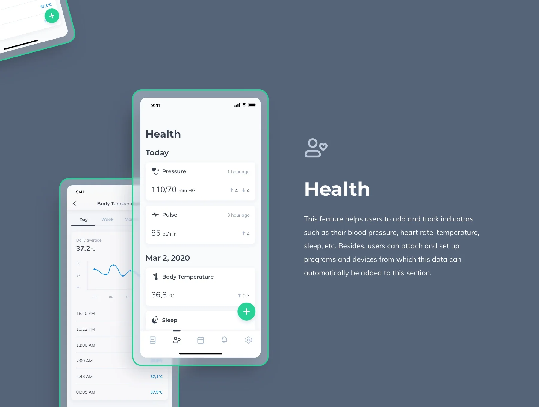Medical App UI kit for iOS 4