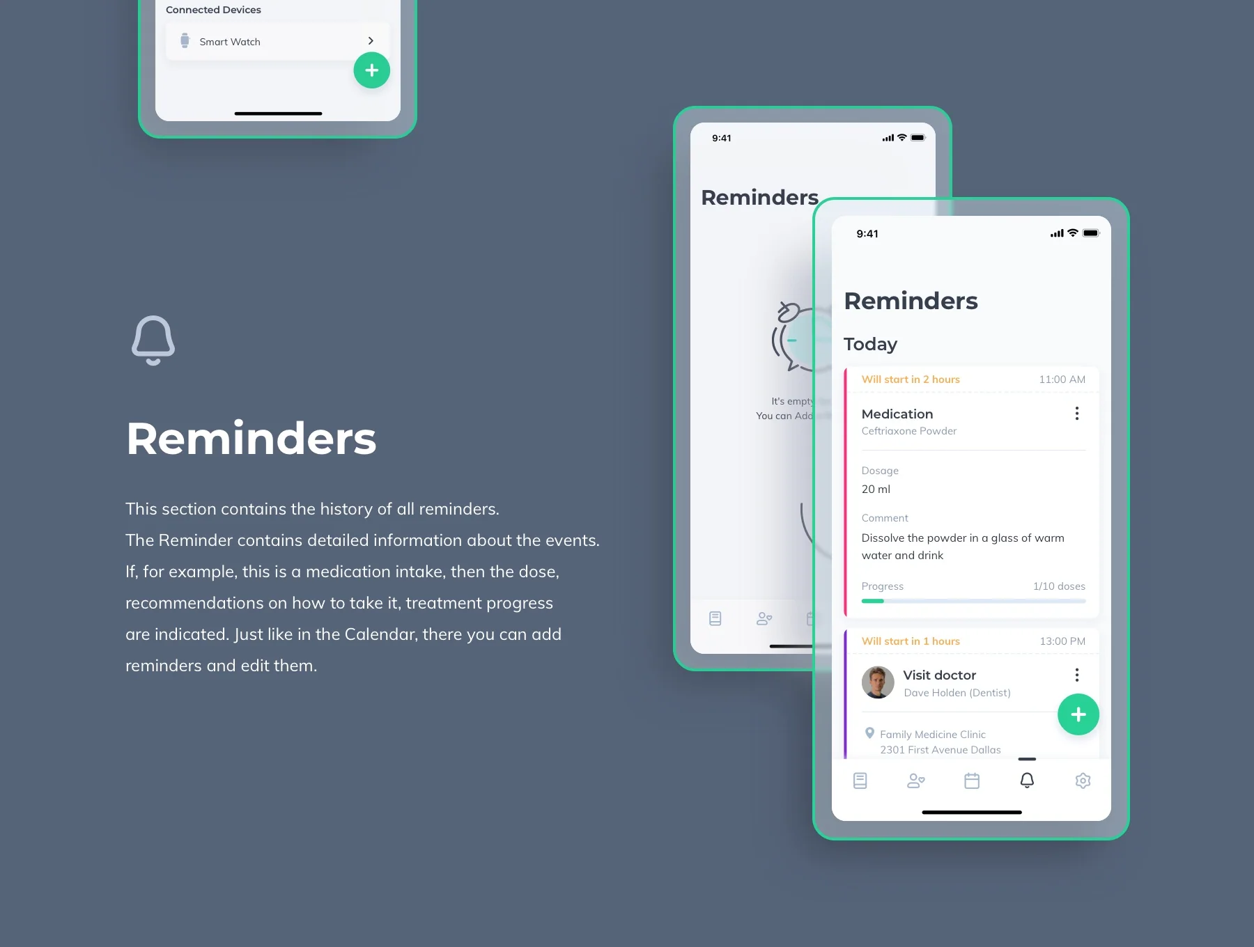 Medical App UI kit for iOS 6