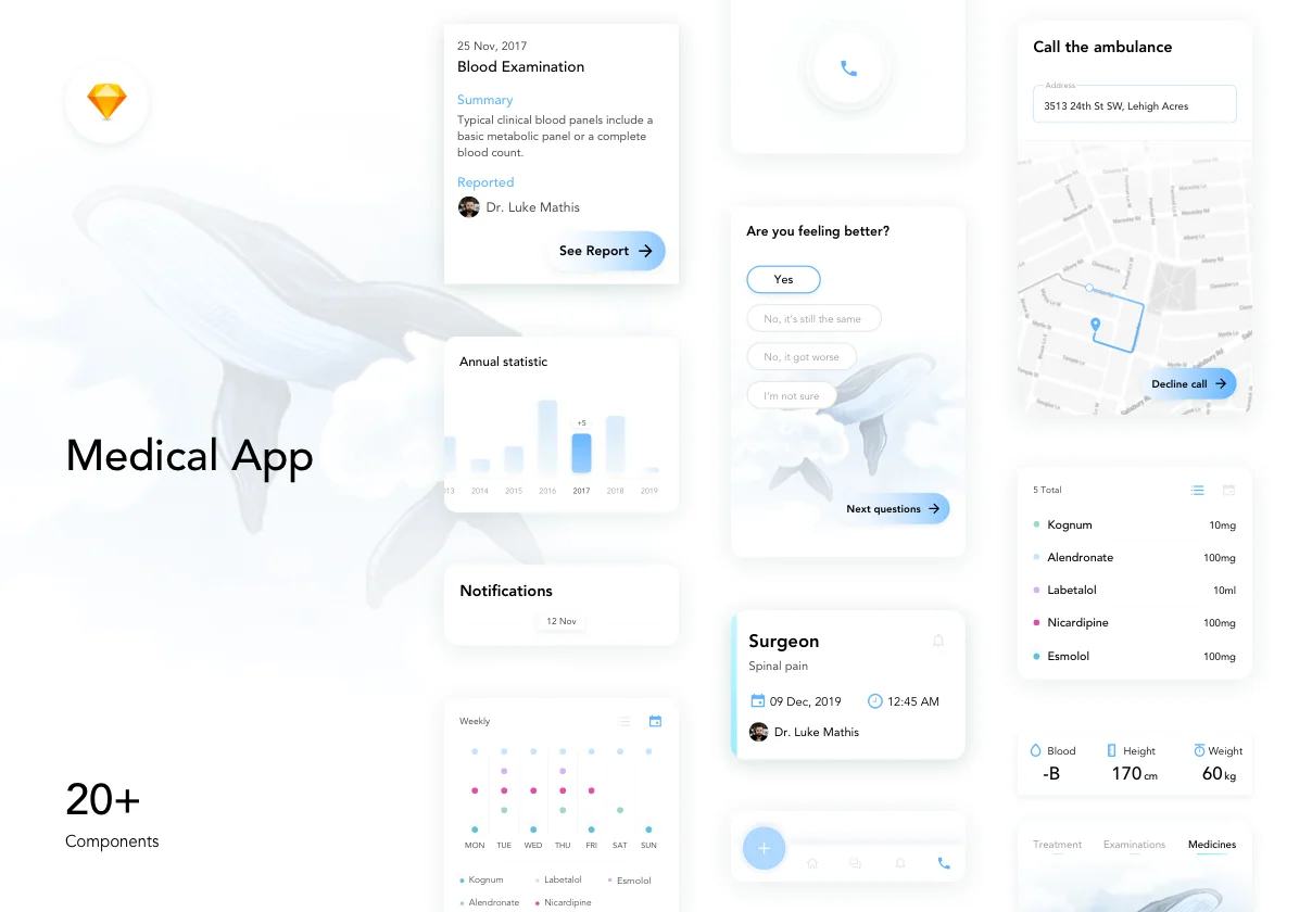 Medical App UI Kit