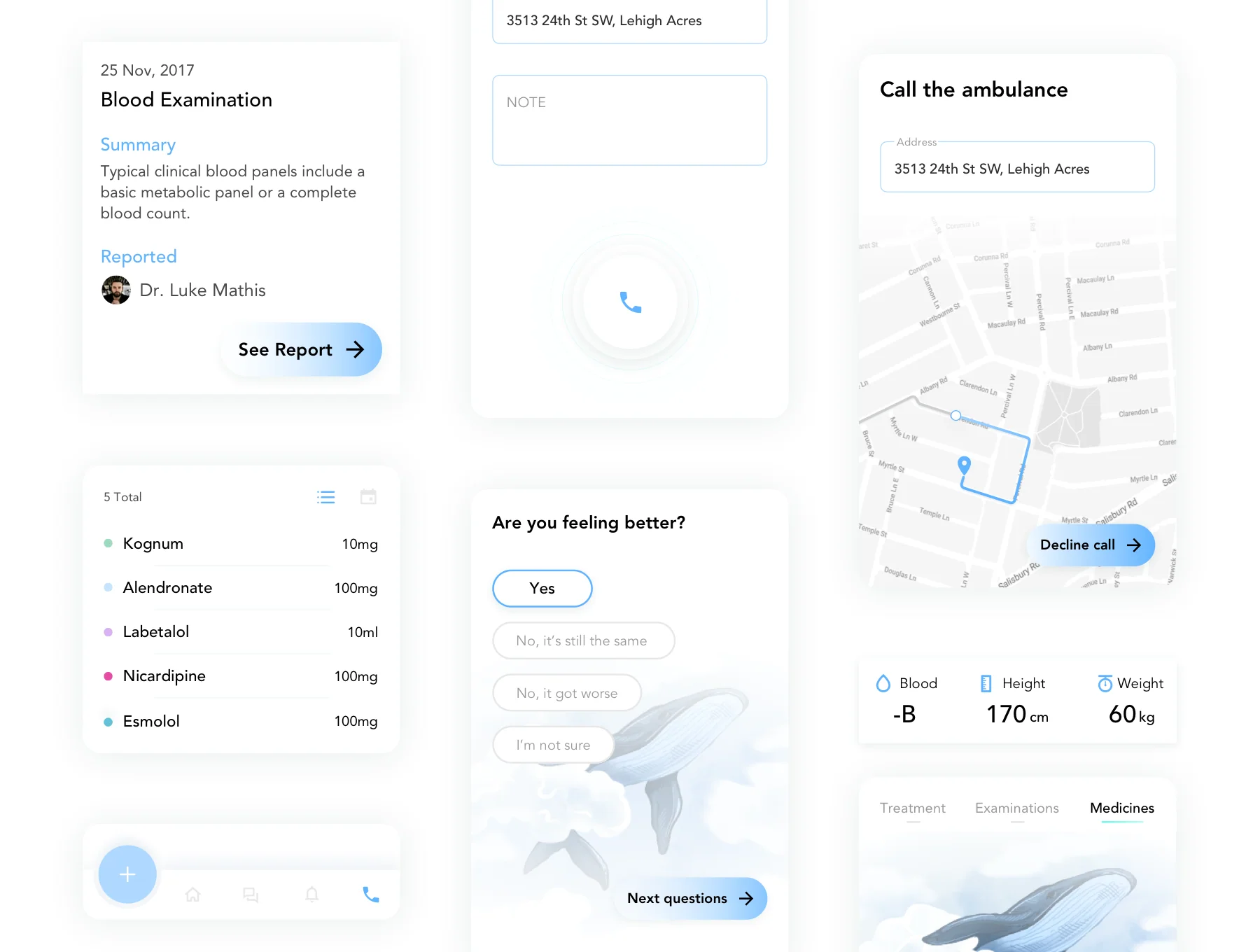 Medical App UI Kit 3