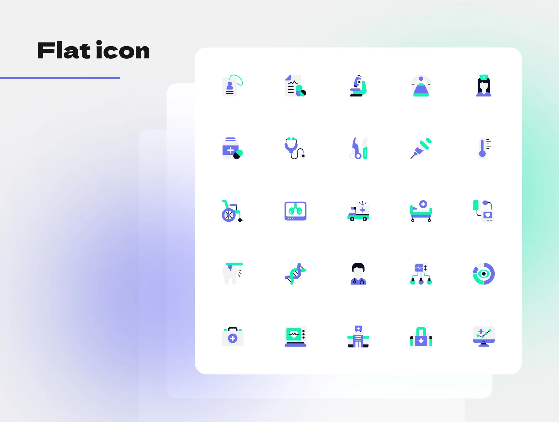 Medical Center Icons Set 2