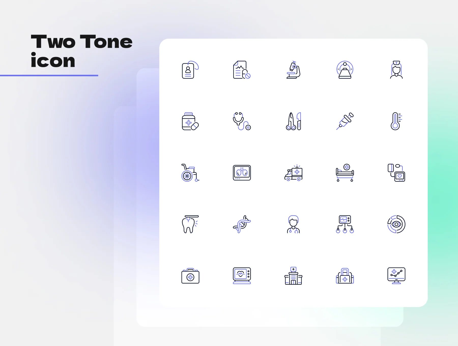 Medical Center Icons Set 3