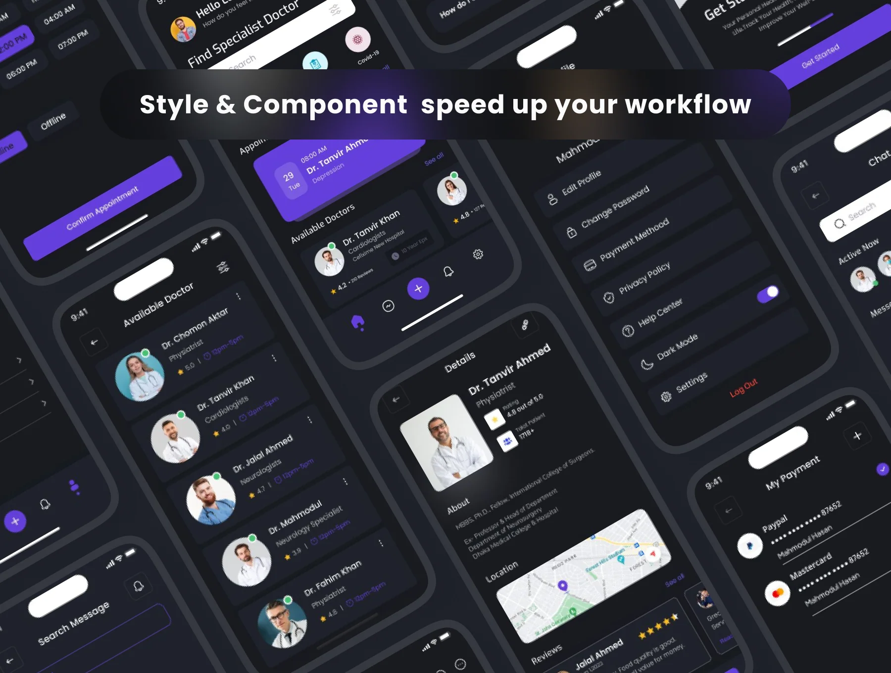 Medical & Health App Ui Kit 3