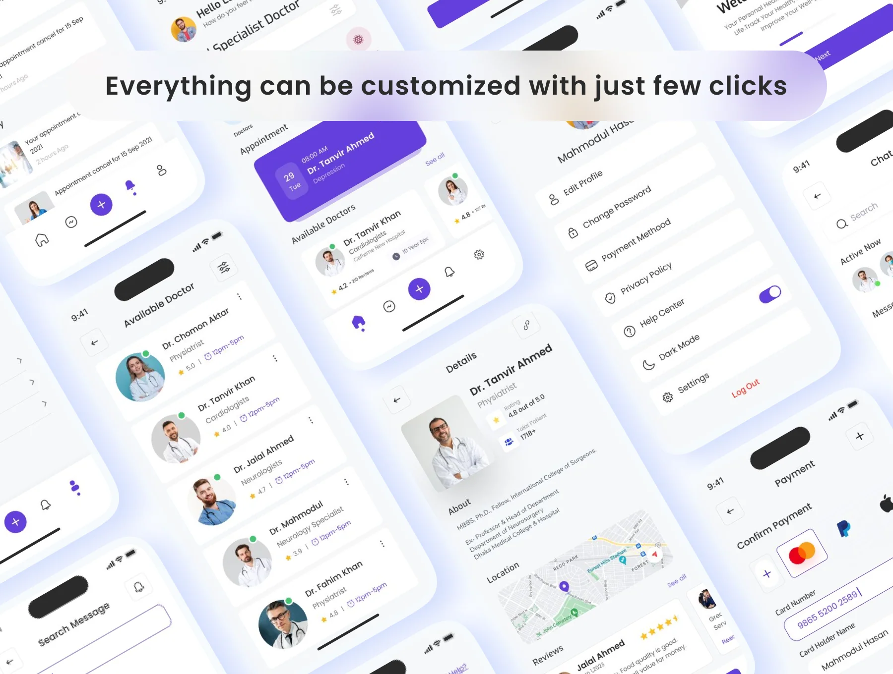 Medical & Health App Ui Kit 4