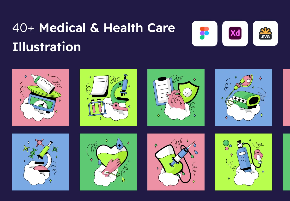 Medical & Health-Care Illustrations