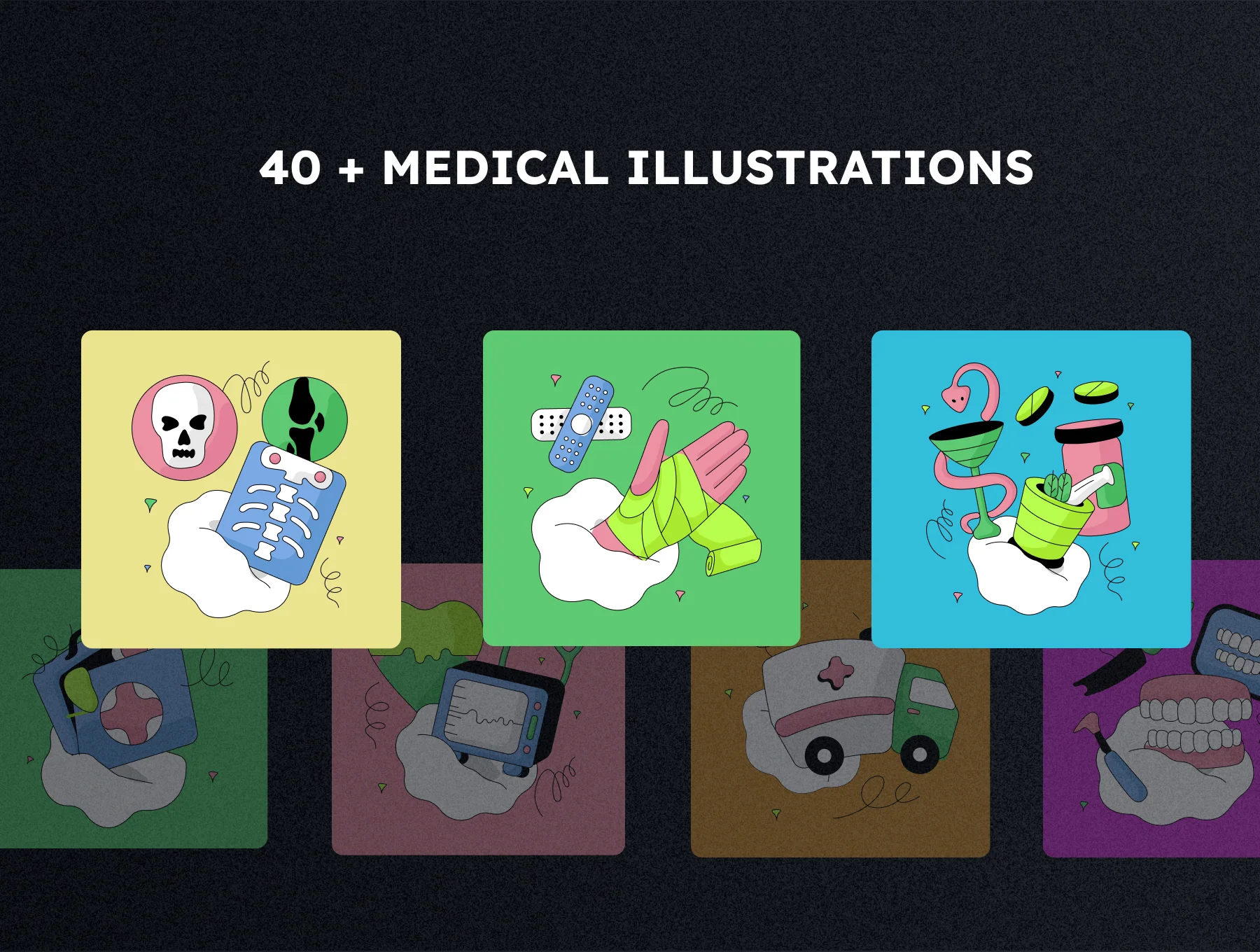 Medical & Health-Care Illustrations 2