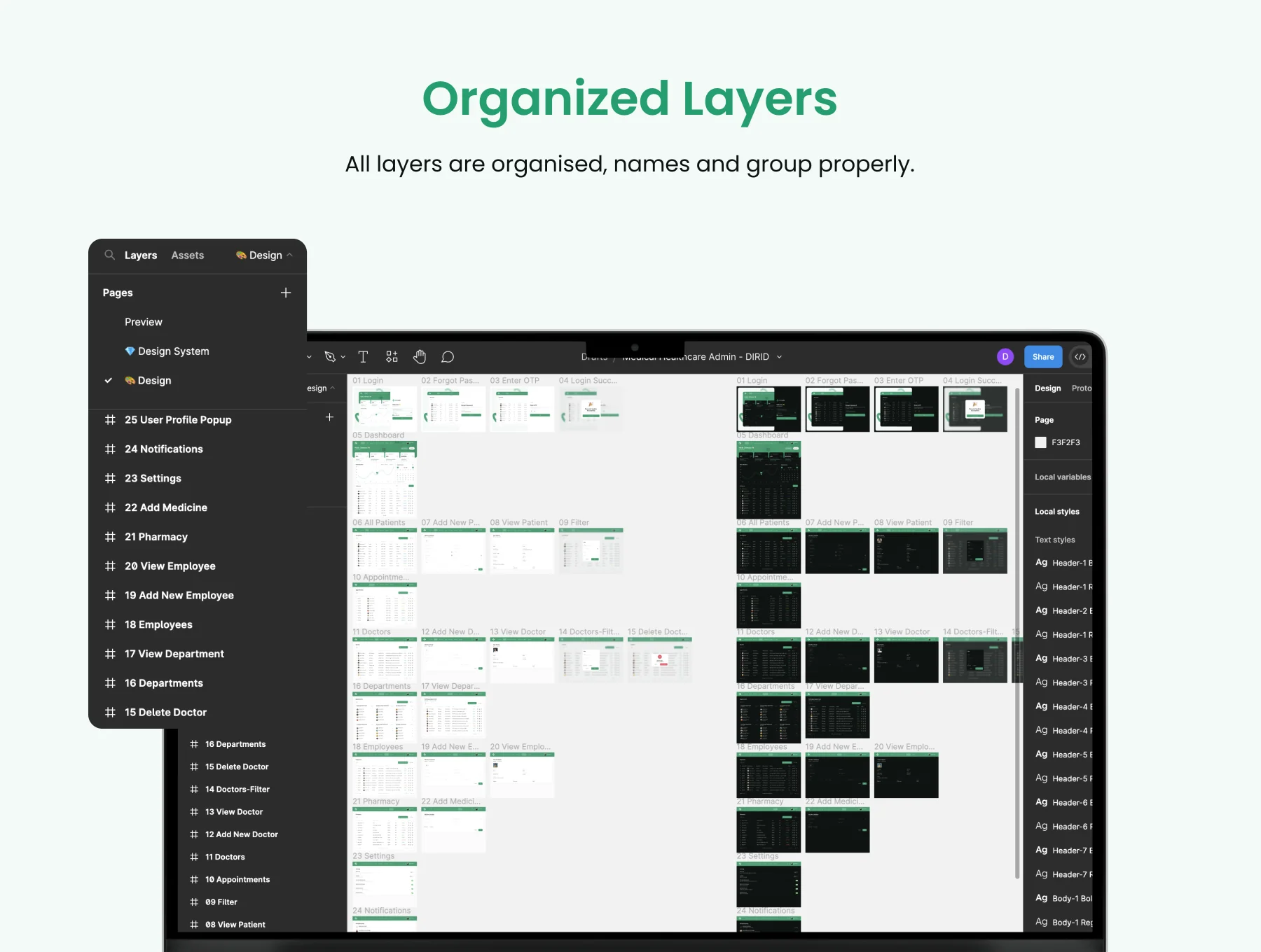 Medical Healthcare Admin UI Kit 3