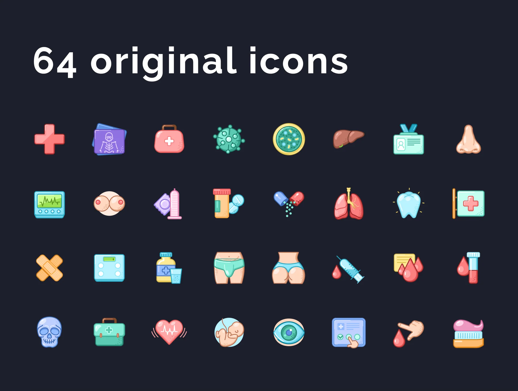 Medical & Healthcare Icons Set 3