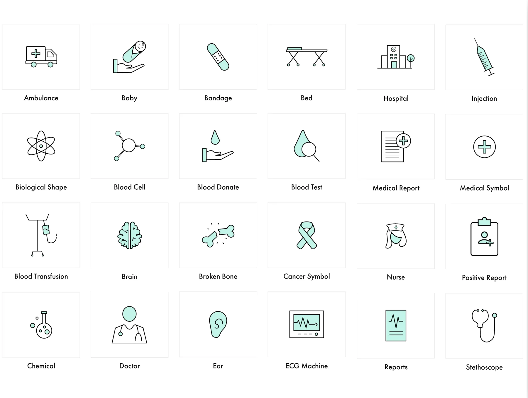 Medical Icons 3
