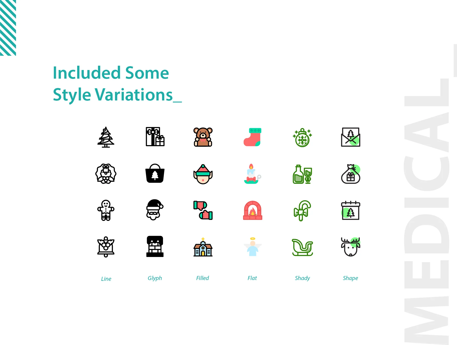 300 Medical Icons Set 5