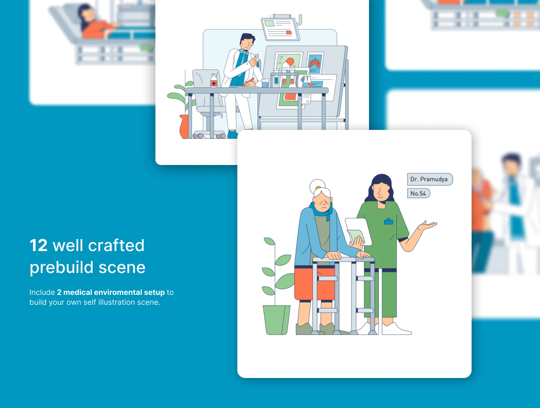 Medical Illustration Sets 3