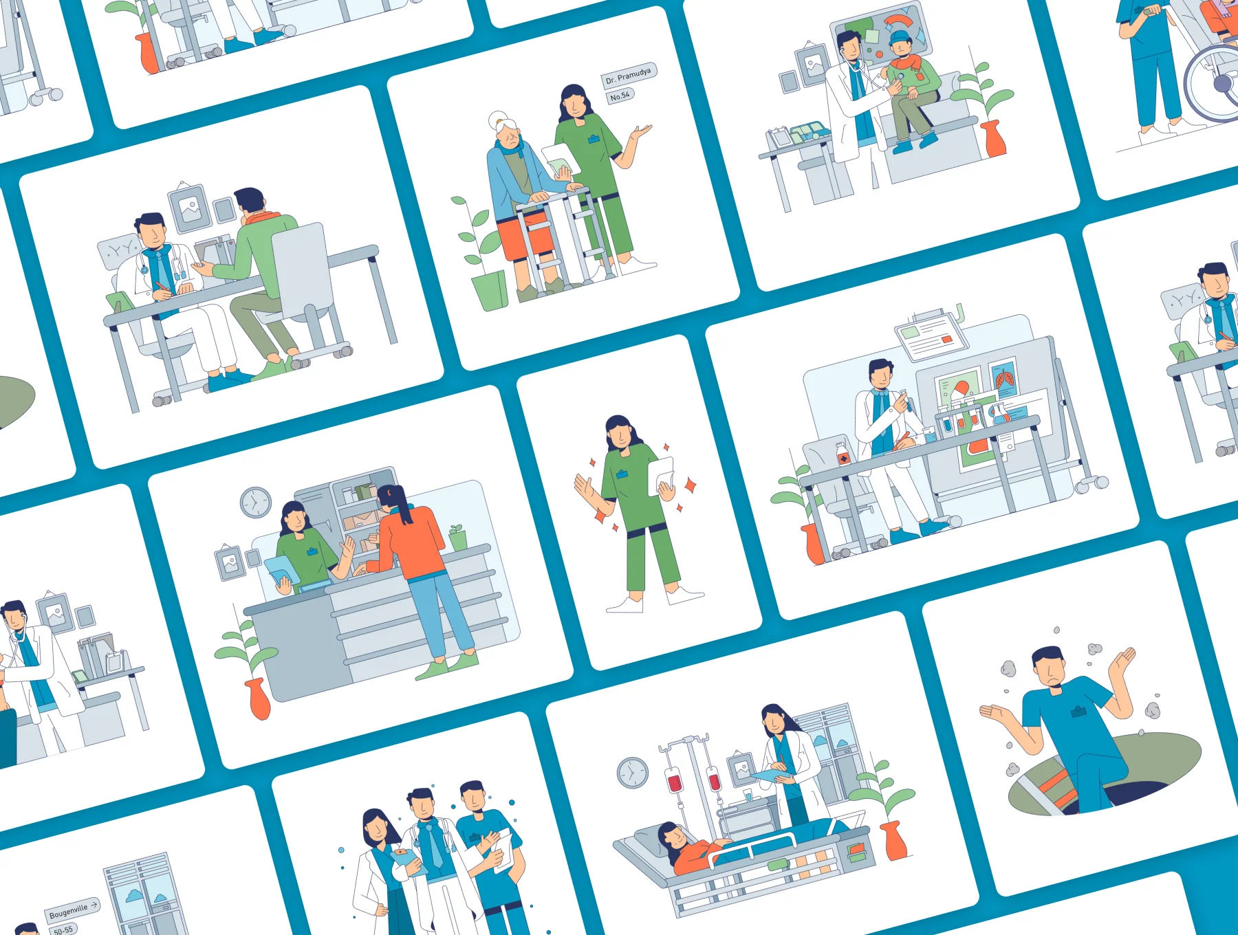 Medical Illustration Sets 6