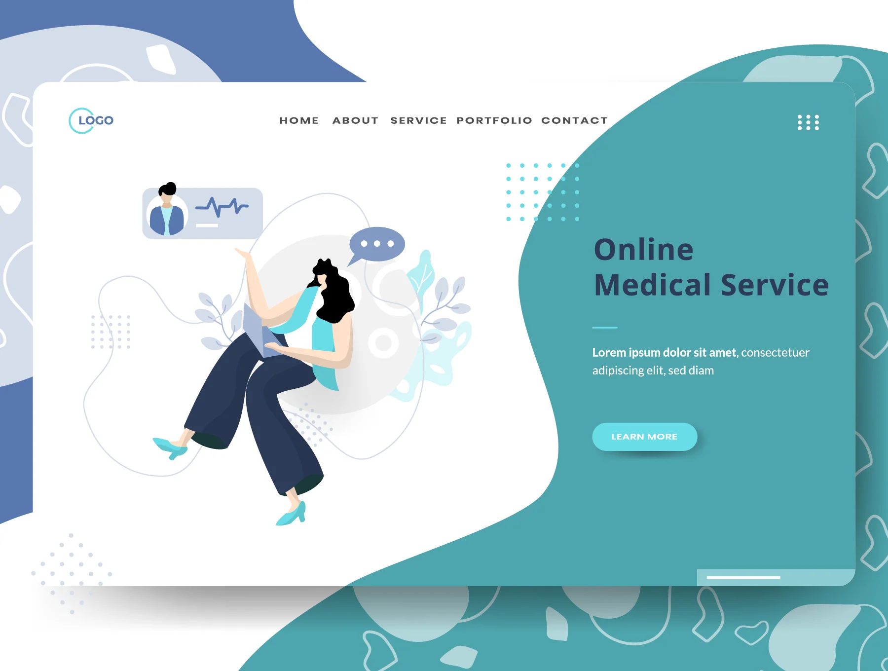 Medical Online sets Illustration 4