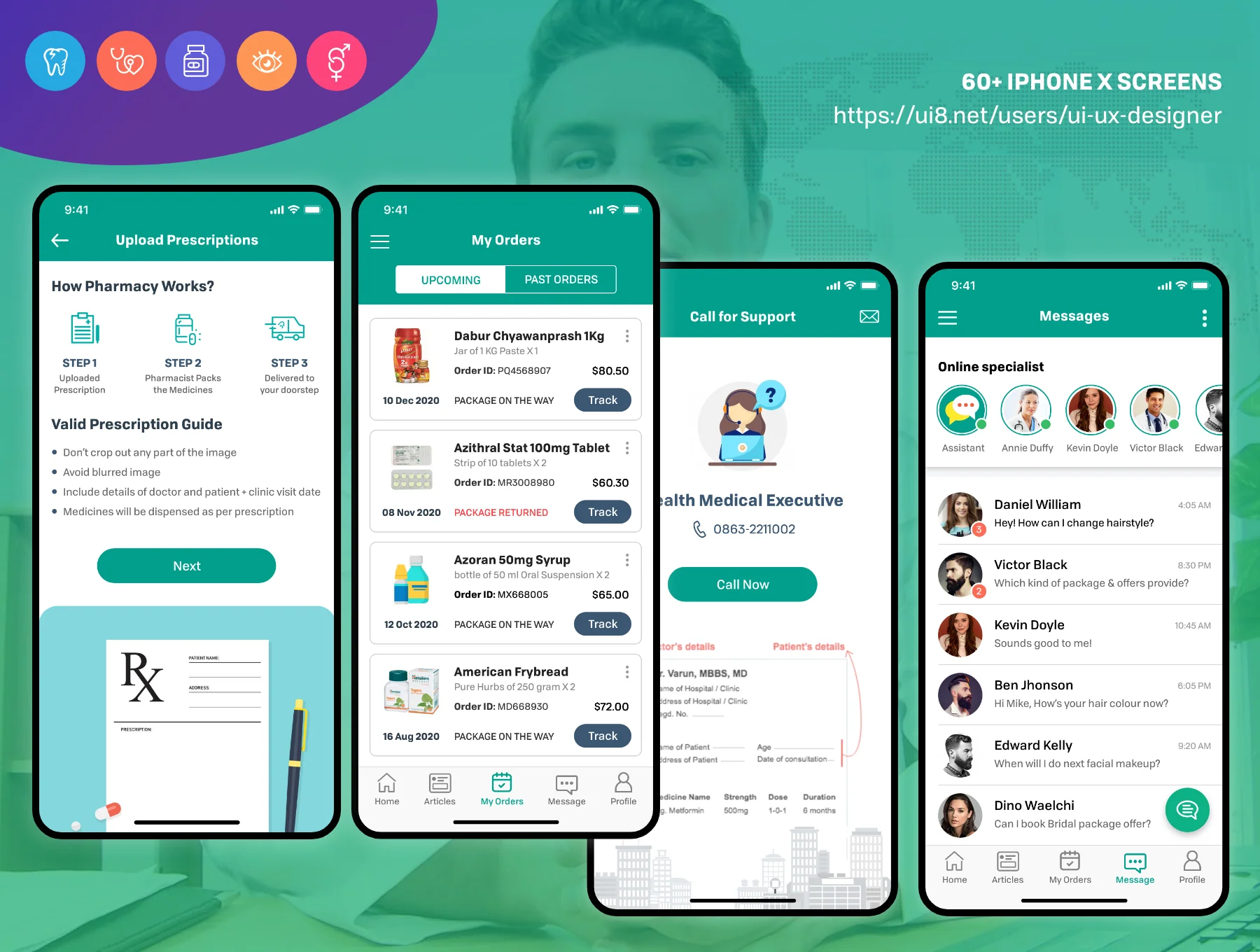 Medical Pharmacy UI KIT 4