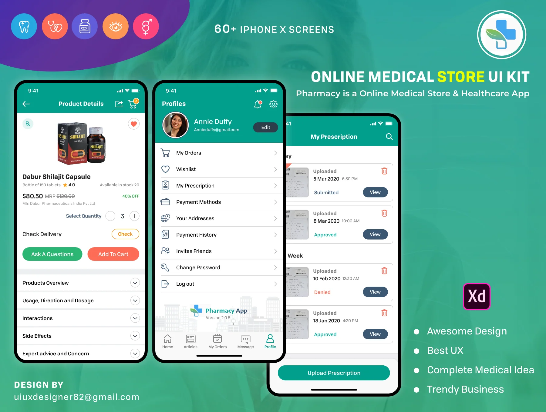 Medical Pharmacy UI KIT 7