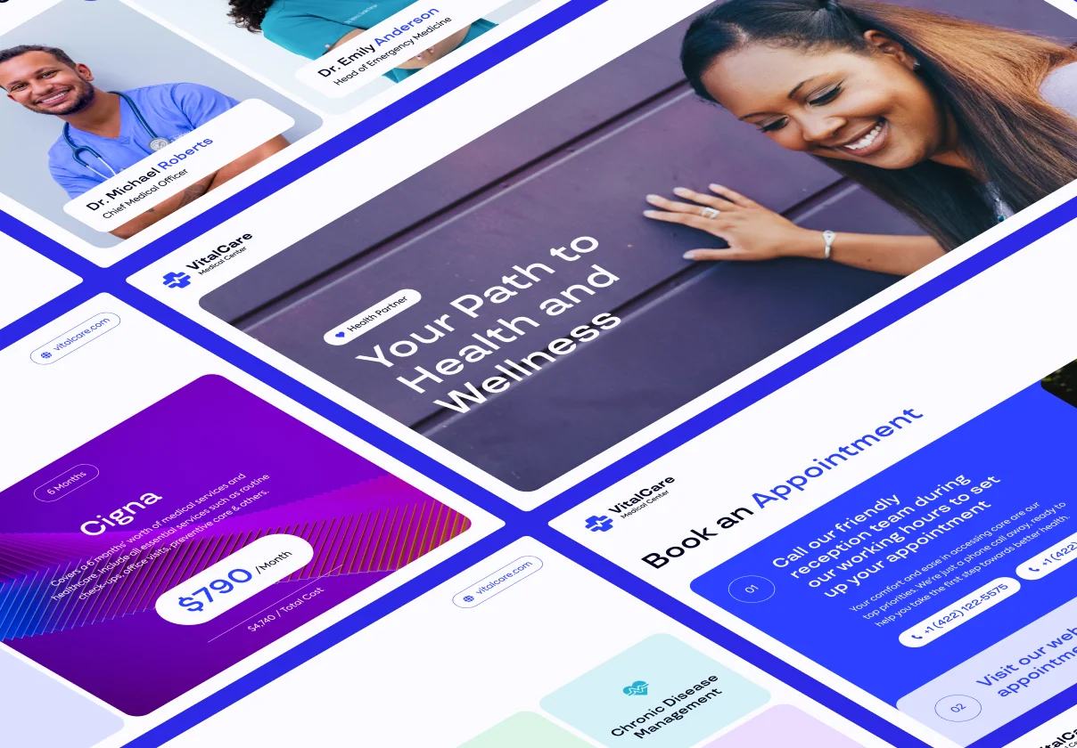 Medical Presentation Template — Vital Care