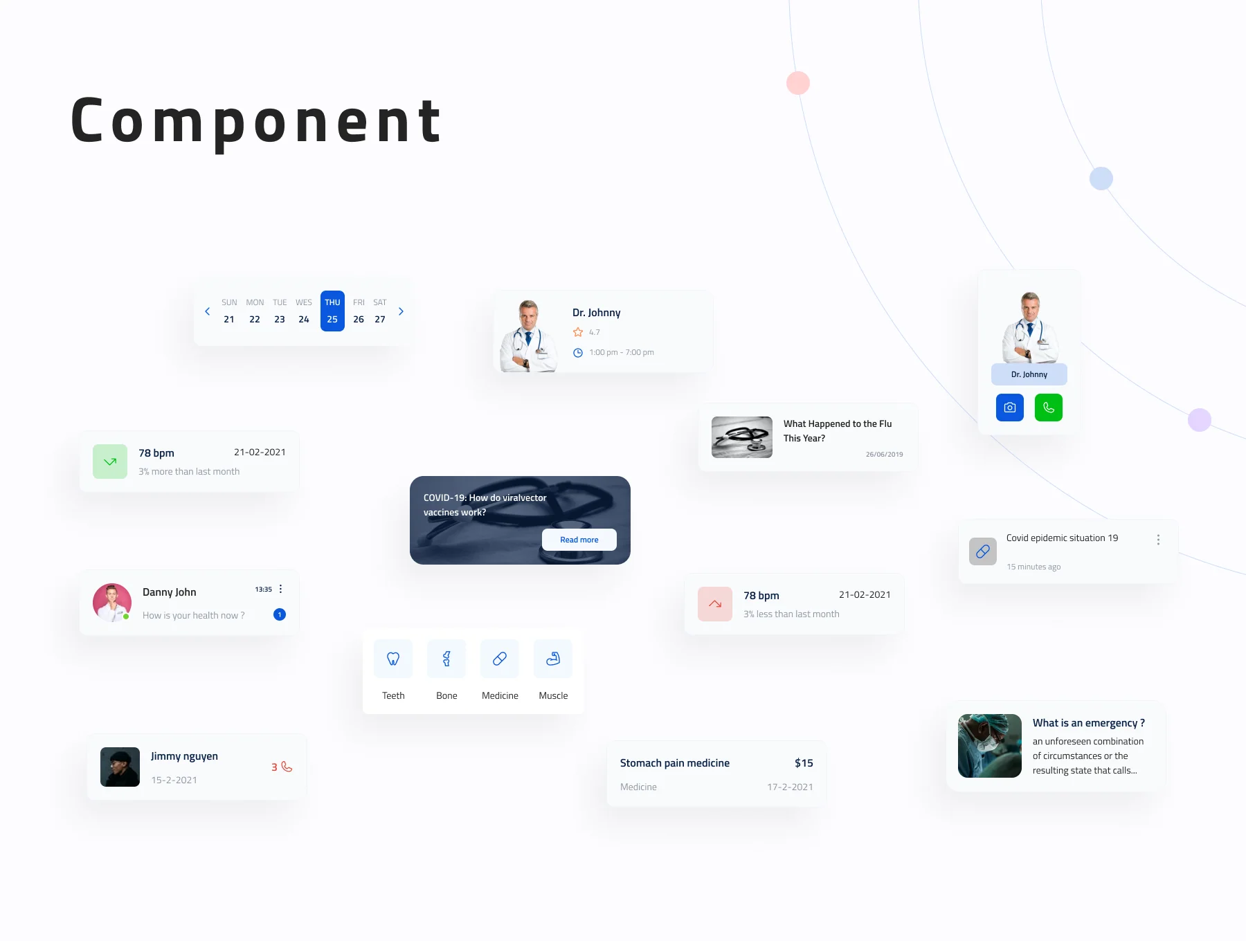 Meredith - Doctor Booking UI Kit 5