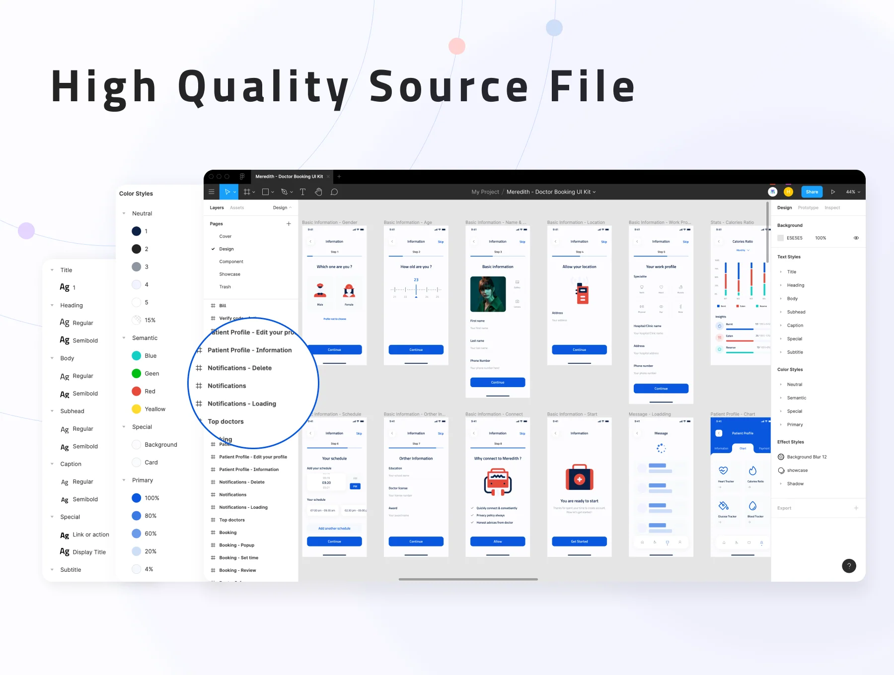 Meredith - Doctor Booking UI Kit 6