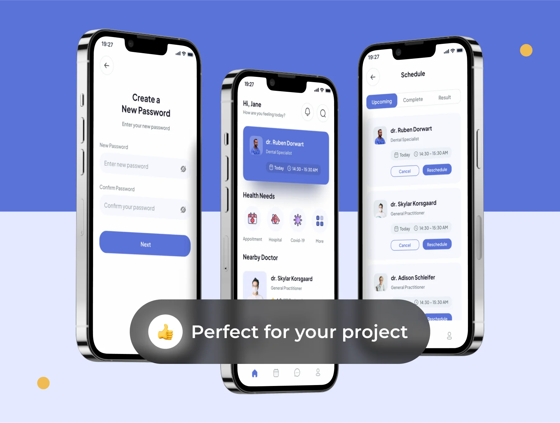 ClinicOn - Health Mobile App UI Kit 5