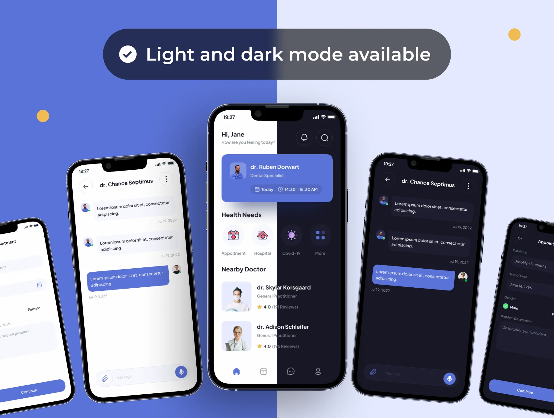 ClinicOn - Health Mobile App UI Kit 7