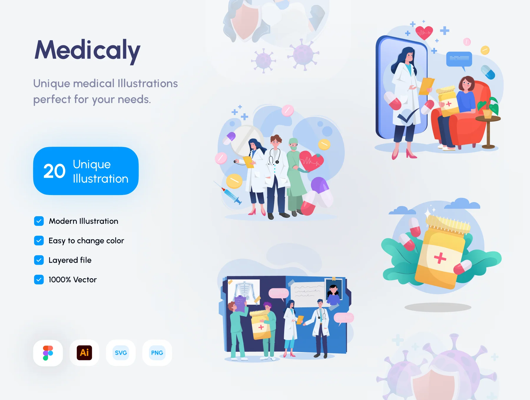 Medicaly - Medical Illustration Kit