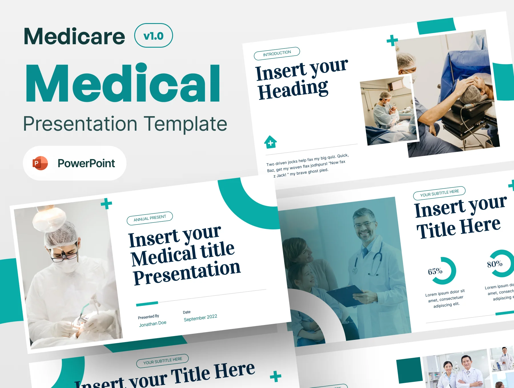 Medicare - Medical and Healthcare Presentation Template