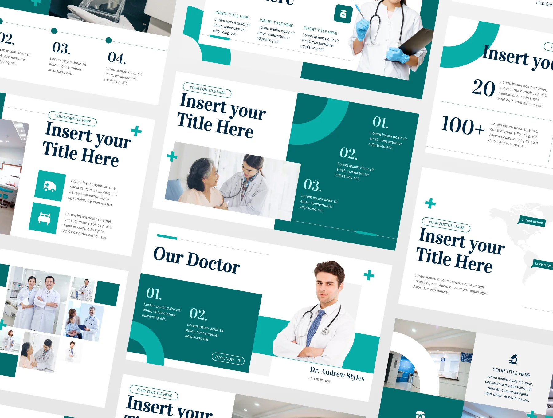 Medicare - Medical and Healthcare Presentation Template 7