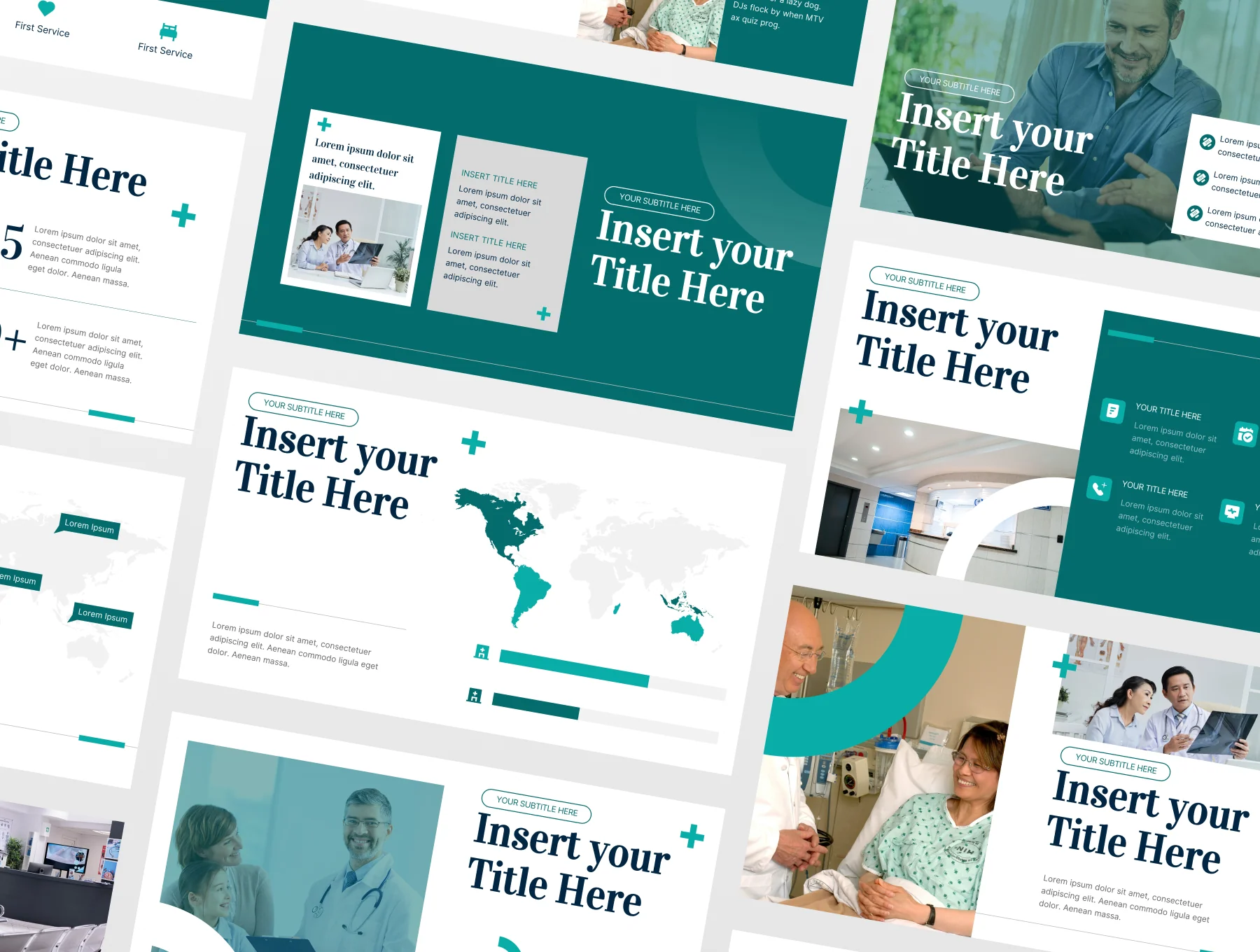 Medicare - Medical and Healthcare Presentation Template 8