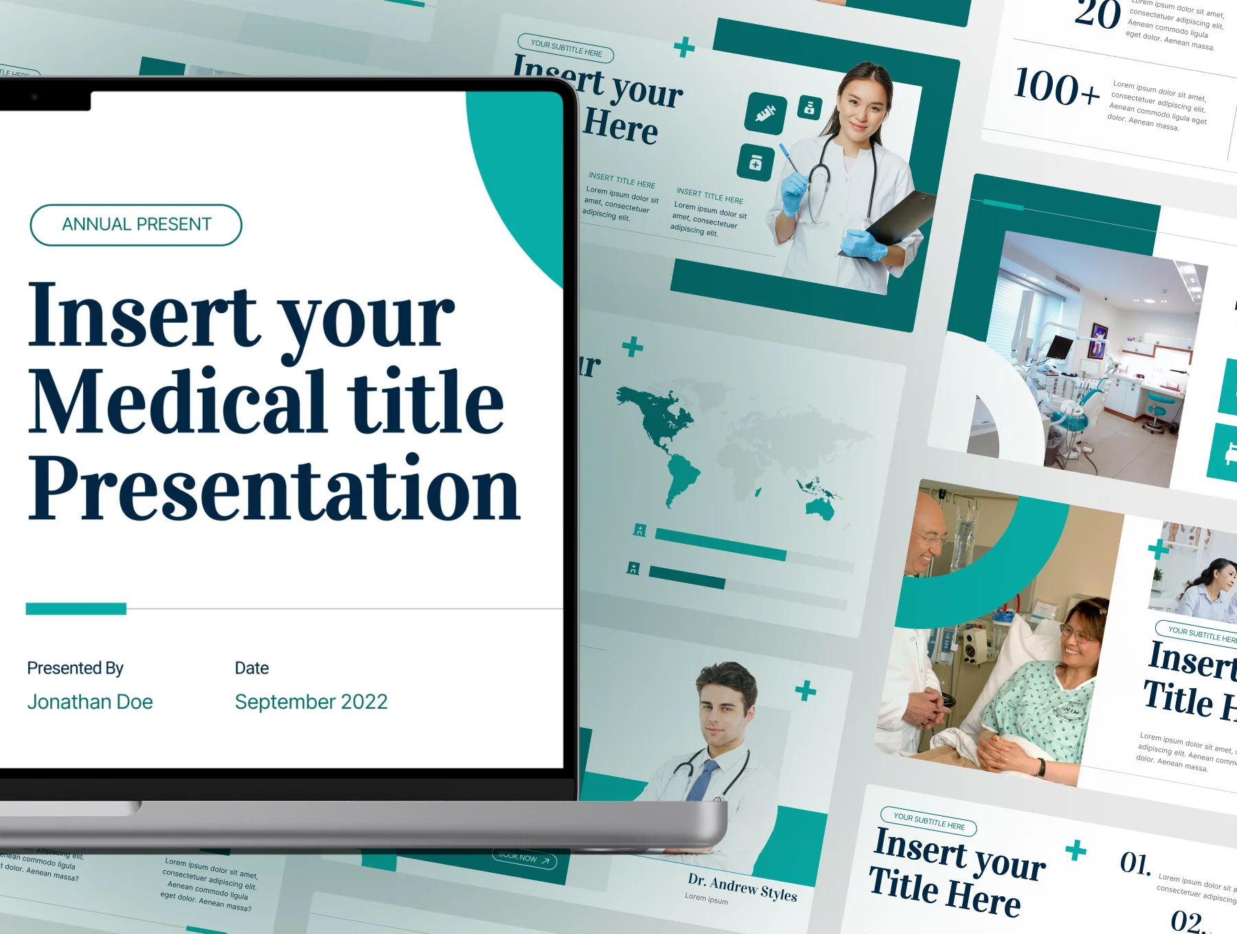 Medicare - Medical and Healthcare Keynote Presentation Template 6