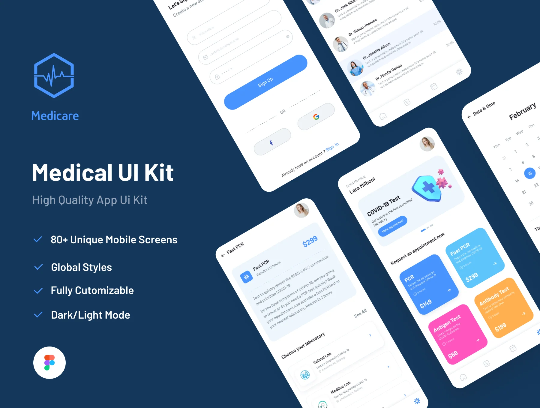 Medicare Medical App UI Kit