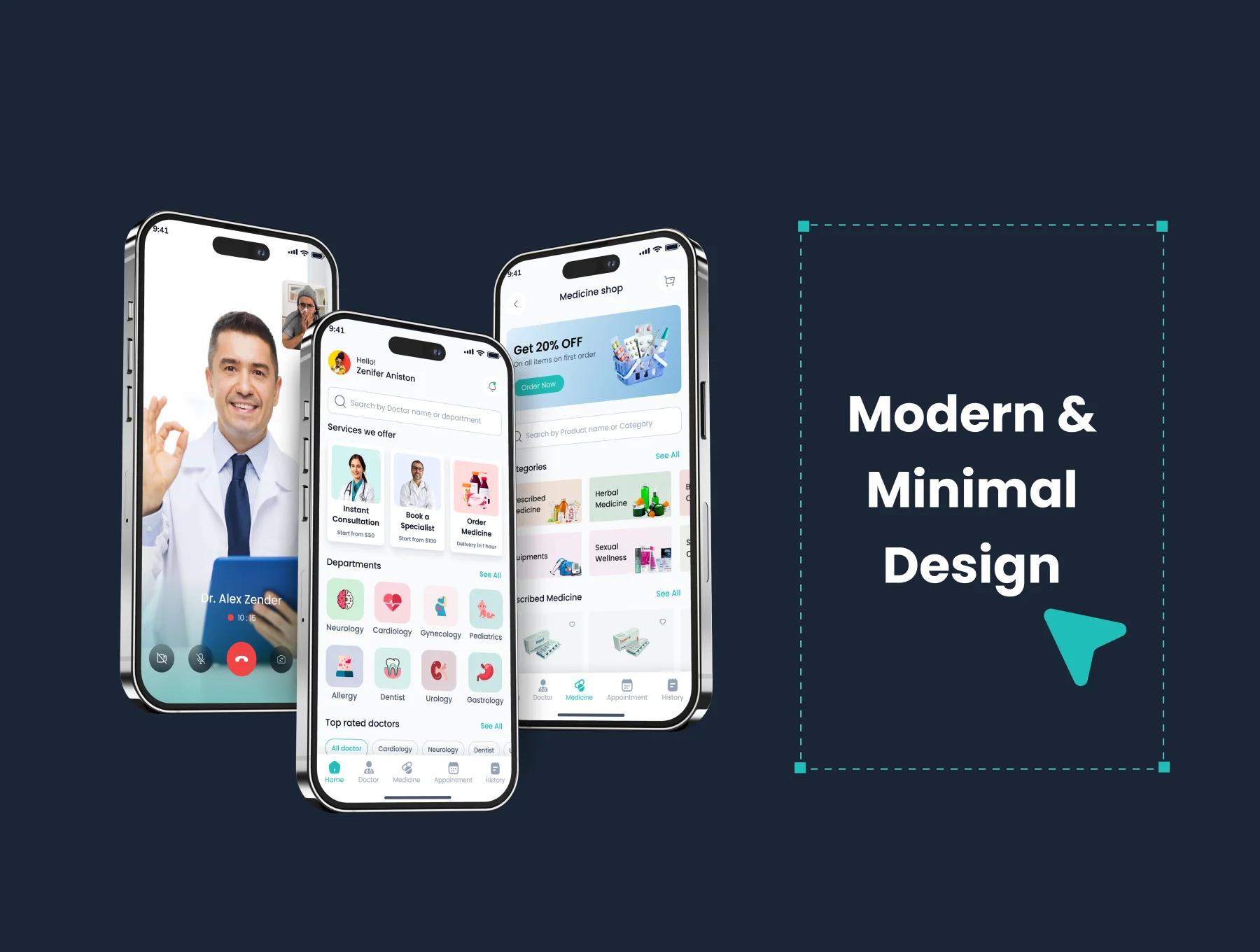 Medicare - Telemedicine App UI Kit 9