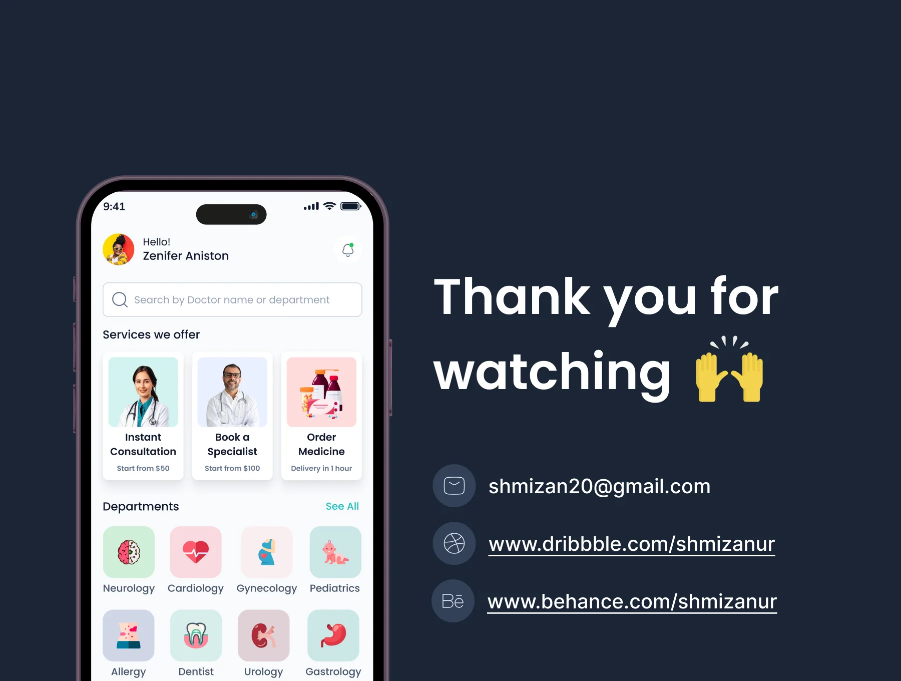 Medicare - Telemedicine App UI Kit 10
