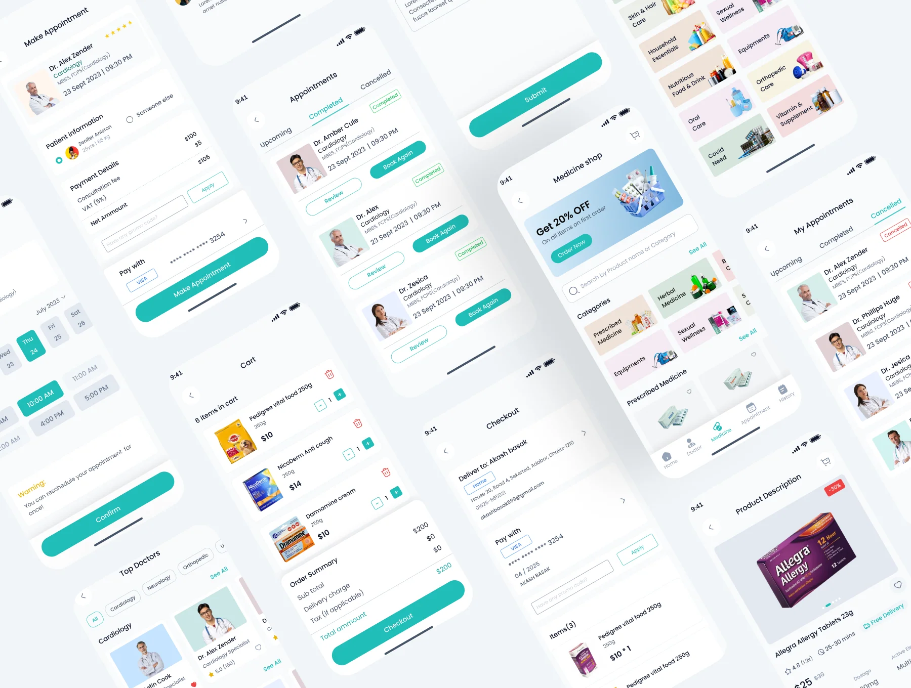 Medicare - Telemedicine App UI Kit 3