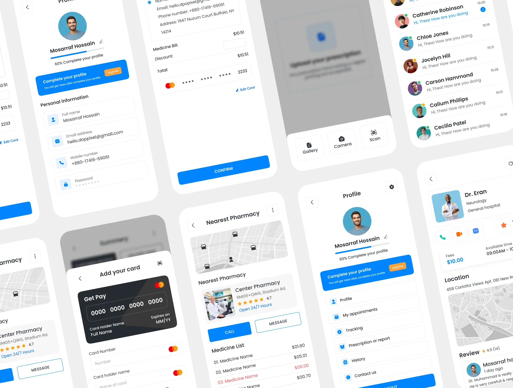 Medicly-Medical App UI Kit 5