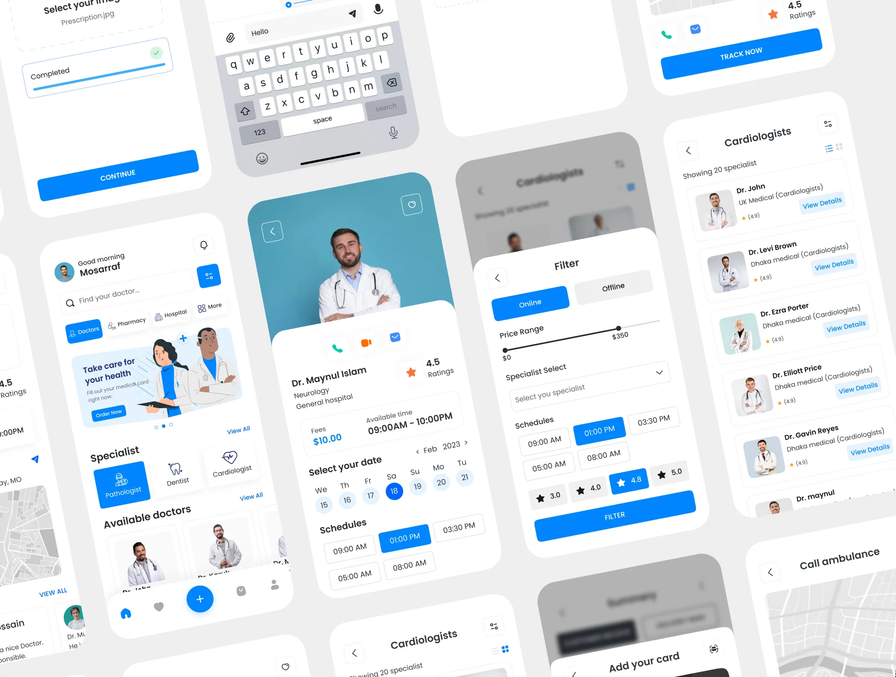 Medicly-Medical App UI Kit 6
