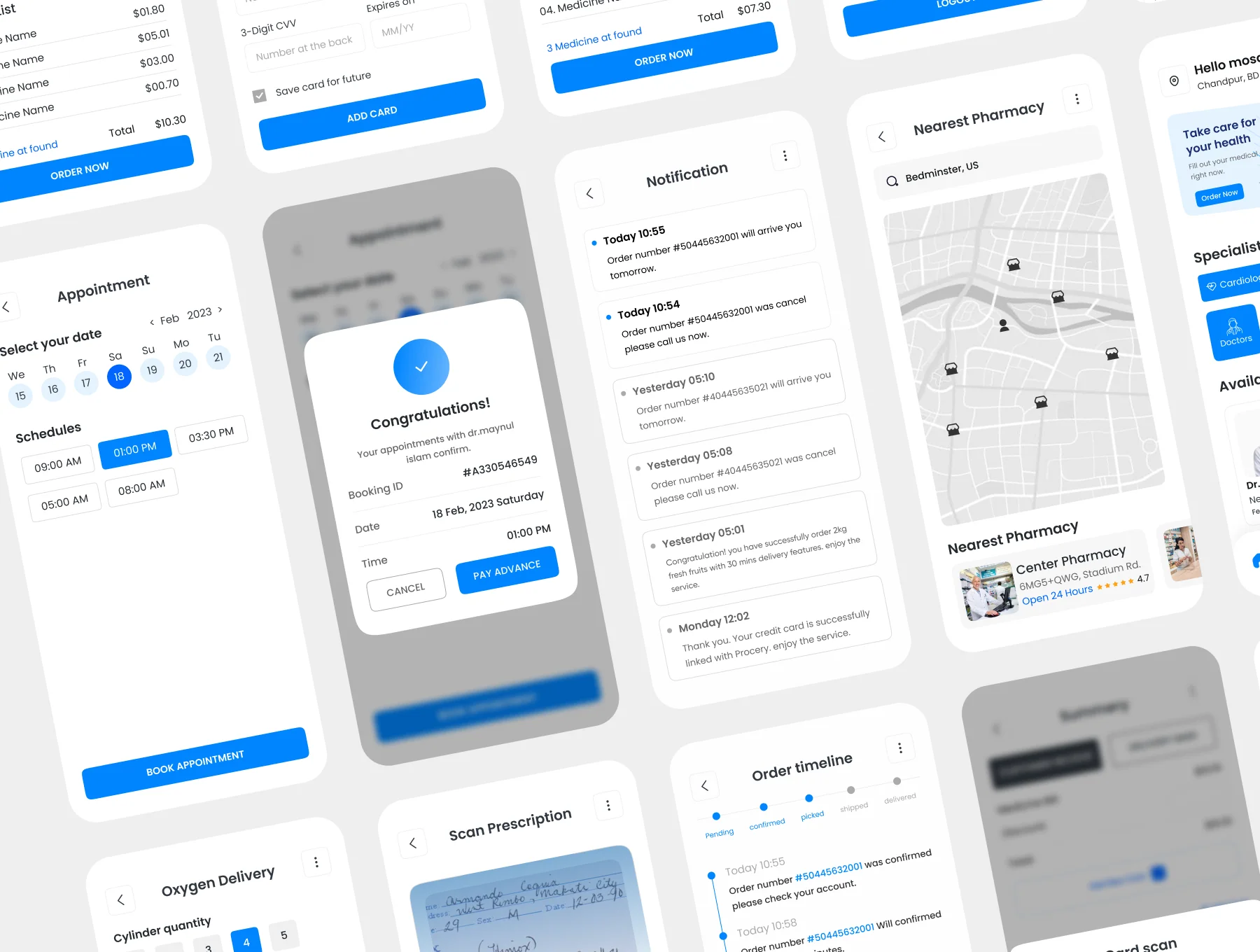 Medicly-Medical App UI Kit 7