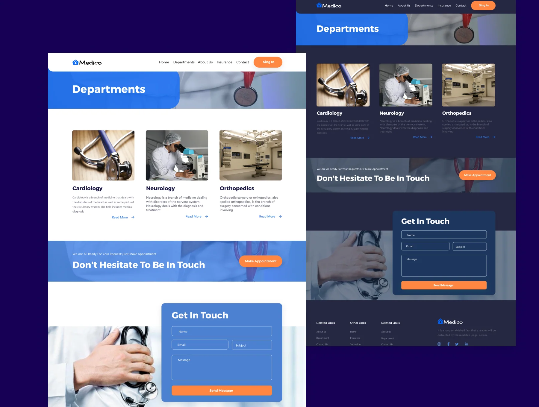 Medico-Medical Landing Page 5