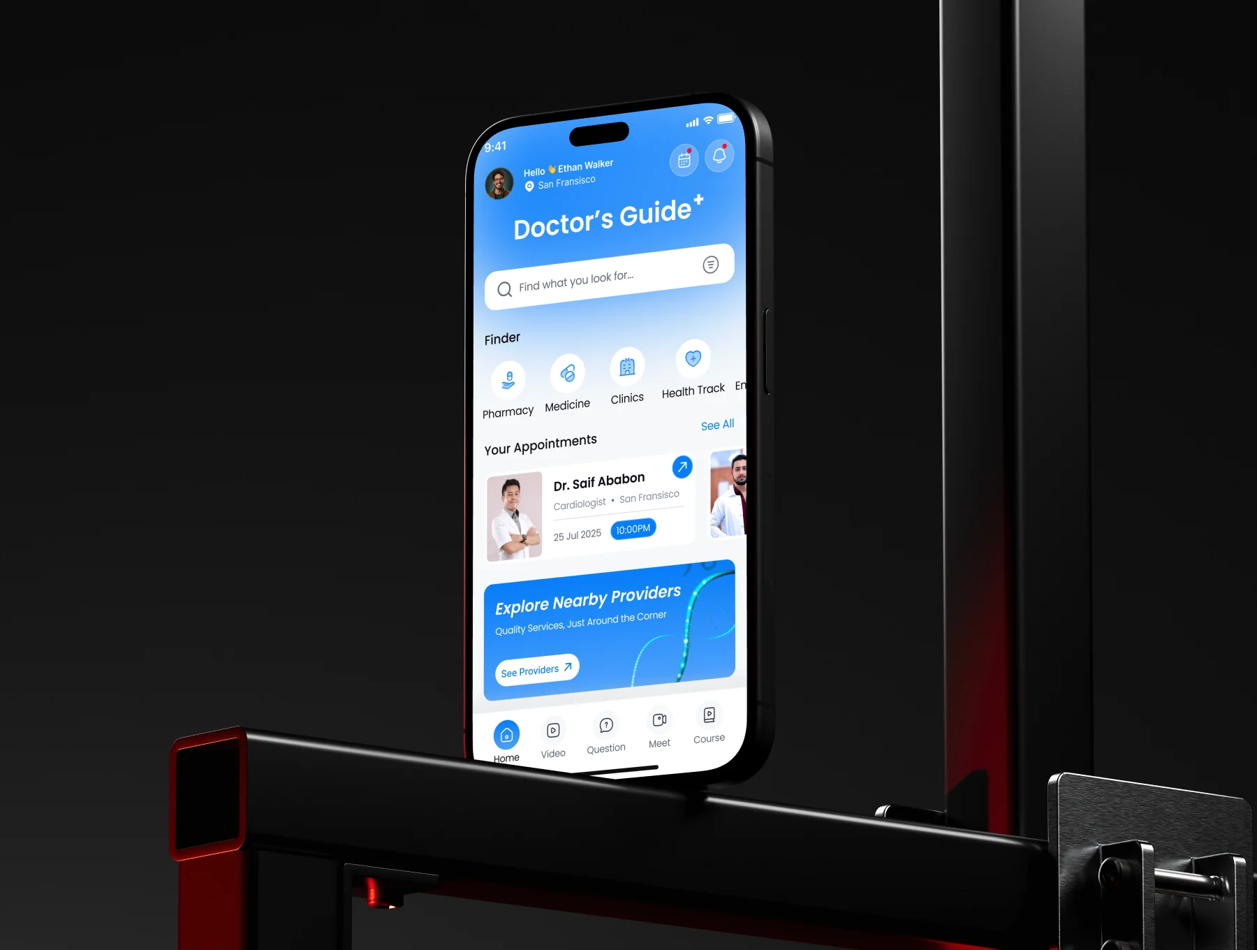 MediCon – Healthcare & Doctor Appointment Mobile App UI Kit 2