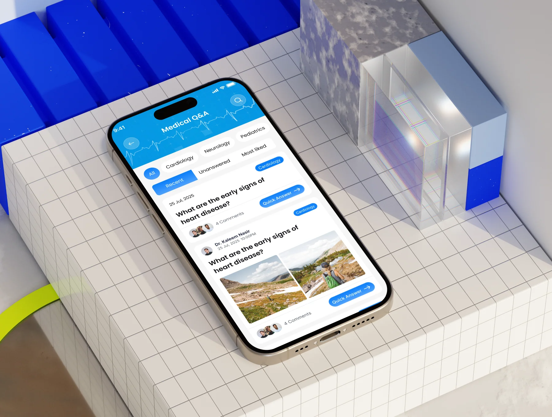 MediCon – Healthcare & Doctor Appointment Mobile App UI Kit 3