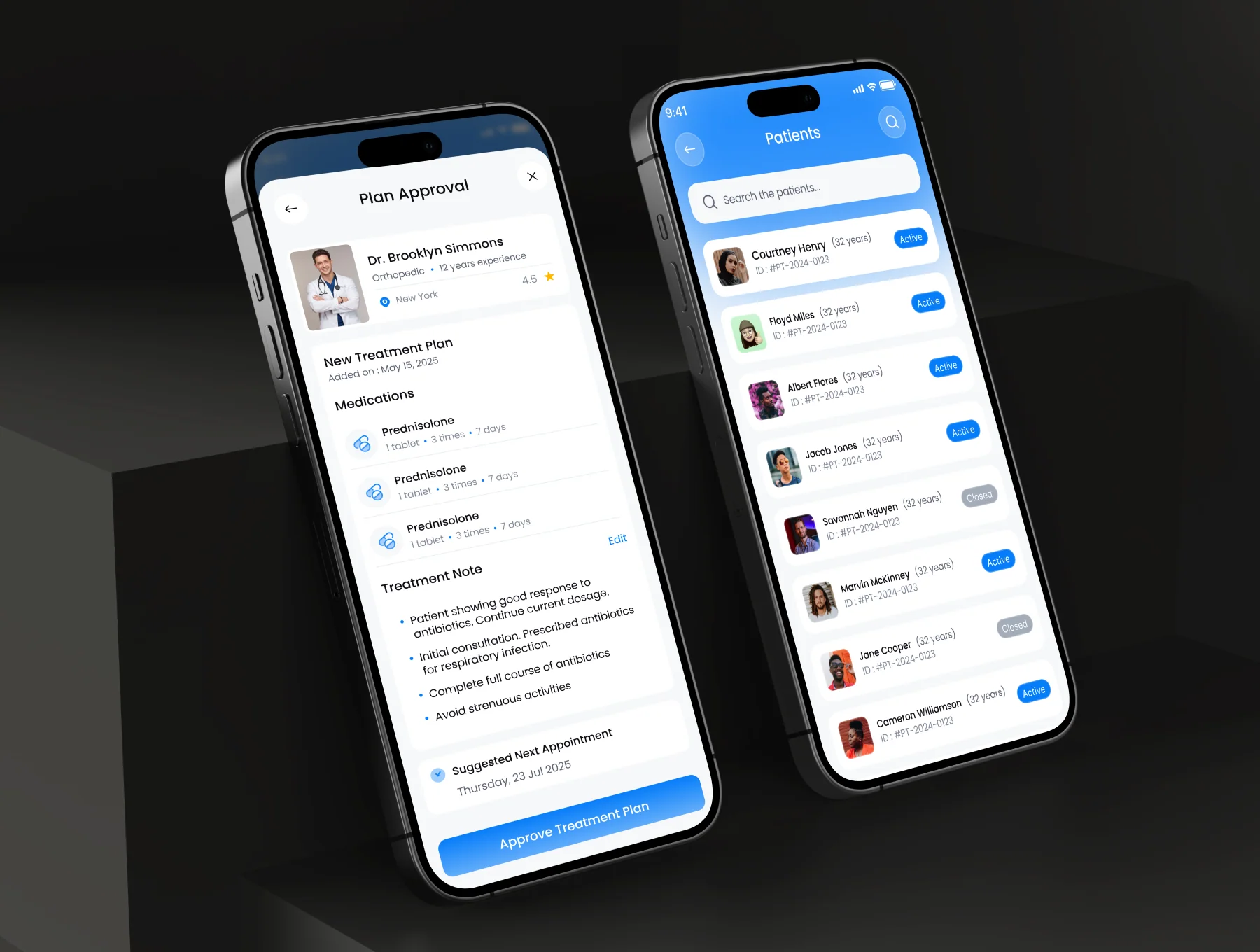 MediCon – Healthcare & Doctor Appointment Mobile App UI Kit 4