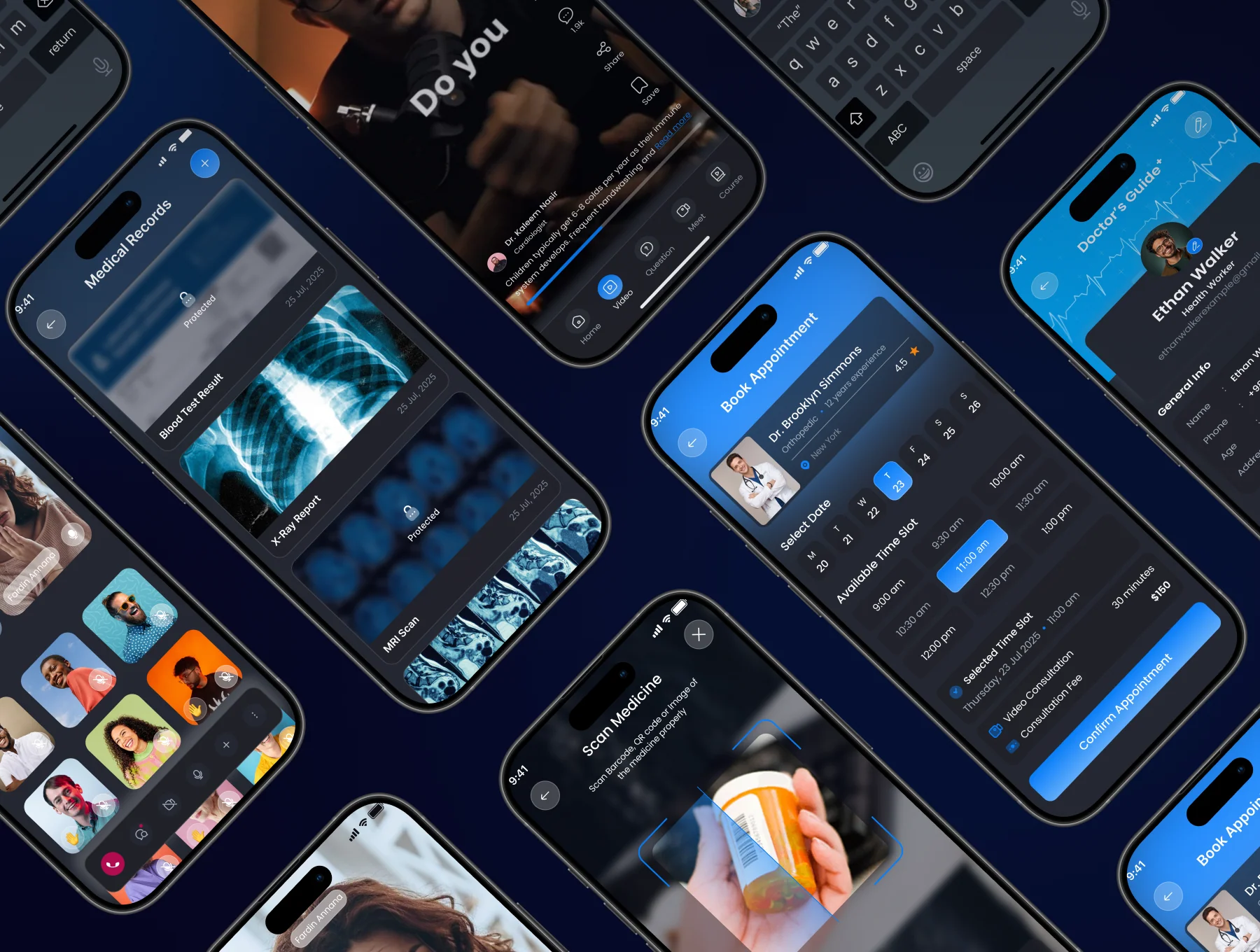 MediCon – Healthcare & Doctor Appointment Mobile App UI Kit 5