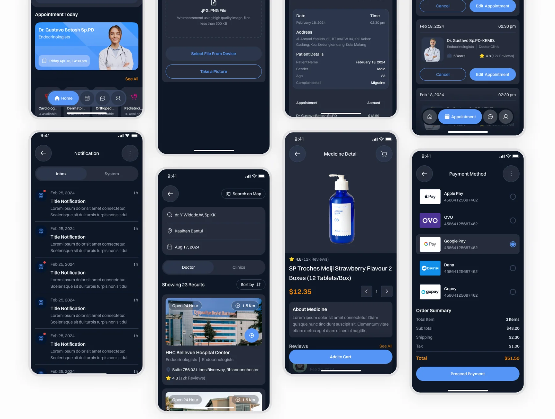 Medicore - Doctor Appointment Mobile App 7
